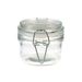 Pot Met Clip 18cl D8,5xh7cm Rond Glas  