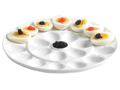 Presentatiebord Voor Eieren Wit D26cm 