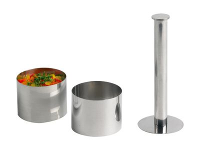 Garneercirkels D7cm Set4 + Stamper 