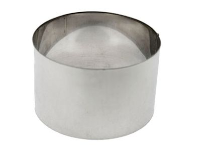 Garneercirkel D9cm X H5.5cm Inox 18/10