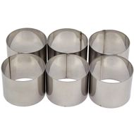 Anneau-garniture D7x H5.5cm Set6 Inox 18/10 