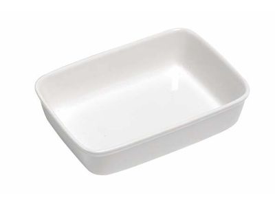 Gourmet Schotel Wit 22,5x15cm Rechthoeki G