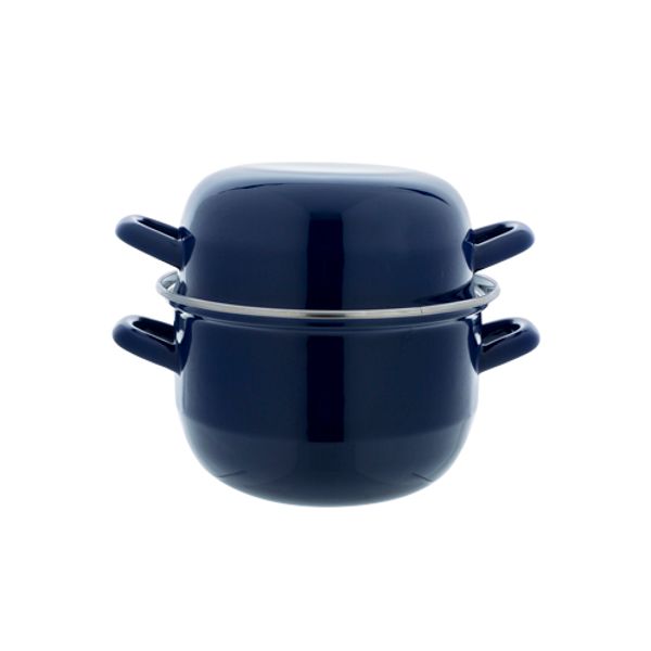 Horeca Mosselpot 1,2kg Blauw 2.8l 18cm  