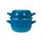 Horeca Mosselpot 1,2kg Blauw 2.8l 18cm  