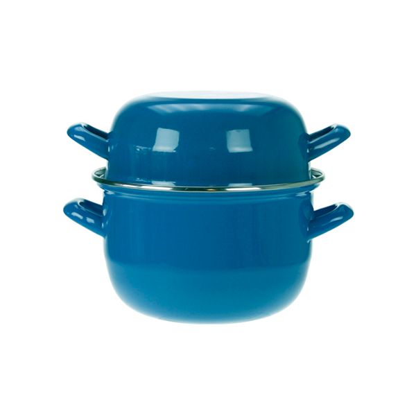 Horeca Mosselpot 1,2kg Blauw 2.8l 18cm  