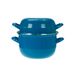 Horeca Mosselpot 1,2kg Blauw 2.8l 18cm  