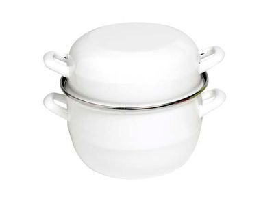 Horeca Cass.moule D18cm Blanc-noir Int 1.2kg-2.8l
