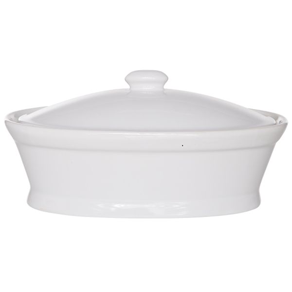 Cosy & Trendy Pate Pot Met Deksel 500ml 12,5x20,2xh9cm Ovaal