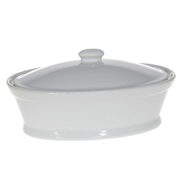 Cosy & Trendy Pate Pot Met Deksel 500ml 12,5x20,2xh9cm Ovaal