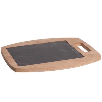 Sonora Plank Met Handvat 35x28cm Leistee N-bamboe  Cosy & Trendy