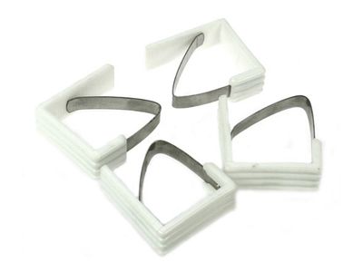 Tafelklemmen Set4 Rvs 