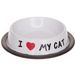 Eetbak Kat 15,5xh3,5cm Deco I Love My Ca T 