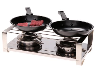 Gourmetset 2delig Inox 