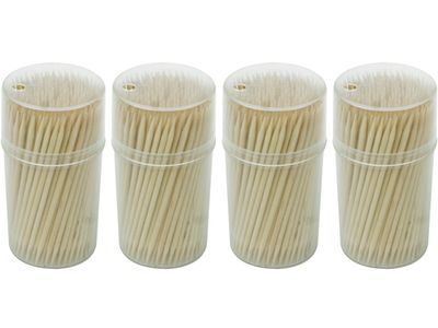 Soft Tandenstoker Tube Set4 Voor 200 Tan Denstokers