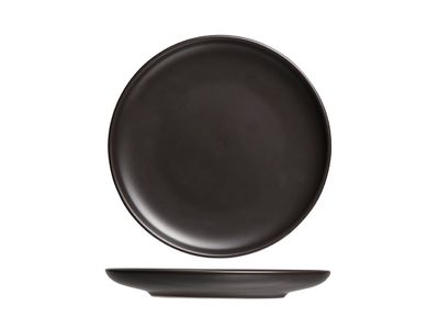 Okinawa Plat Bord Zwart D26,5xh2,1cm 
