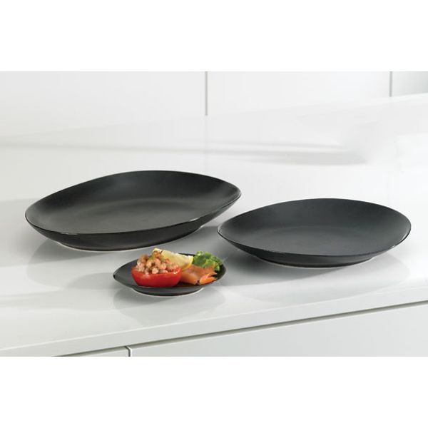 Cosy & Trendy Vongola Black Plat Bord 28x25.5cm 