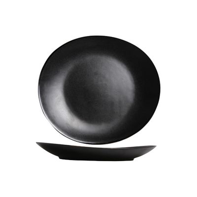 Vongola Black Plat Bord 28x25.5cm   Cosy & Trendy