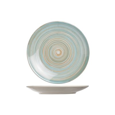 Turbolino Bleu Assiette Plate D27cm  