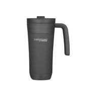 Flip Lid Travel Mug 425ml Noir Plastique 