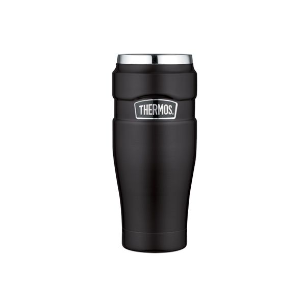 Thermos King Tumbler Mug Zwart Mat 470ml Zonder Handvat