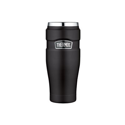 King Tumbler Mug Noir Mat 470ml Sans Poignee  Thermos