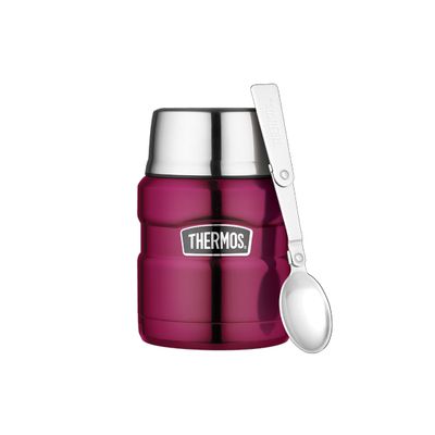  King Porte Aliments Framboise 470ml   Thermos