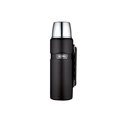 King Bouteille Isotherme 1200ml Noir Mat   Thermos