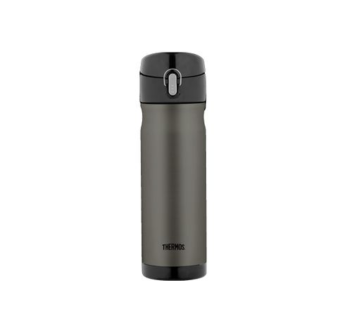 FASHION COMMUTER DRINKFLES GRIJS 470ML  Thermos