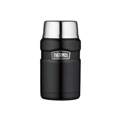 King Porte Aliment Noir Mat Xl 710ml Sk3020  Thermos