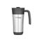 Flip Lid Travel Mug 425ml Inox  