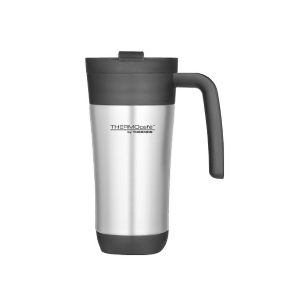 Flip Lid Travel Mug 425ml Inox  