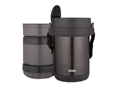 Jbg Porte Aliments Avec 3 Compartiments Et Cuiller 300ml-400ml-600ml