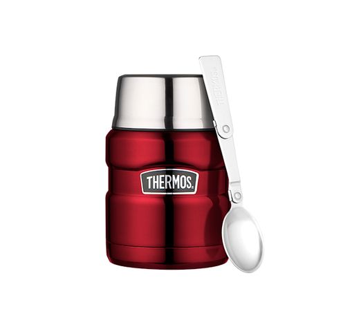 King Voedseldrager Rood 470ml   Thermos