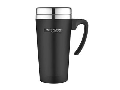 Soft Touch Travel Mug Zwart 420ml 