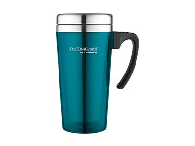 Soft Touch Travel Mug Turquoise 420ml 