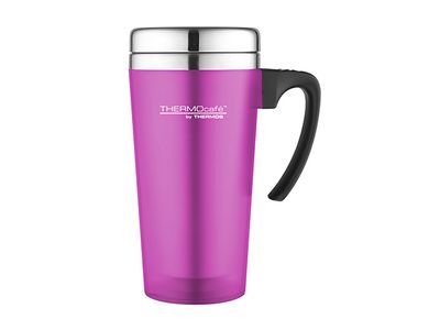 Soft Touch Travel Mug Pink 420ml 