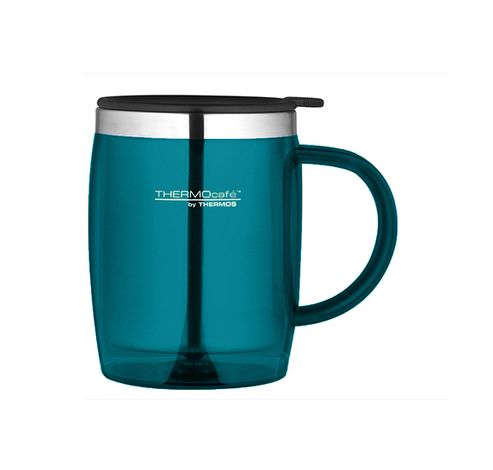 Desk Mug Lagoon Blauw 0.45l 9x9x12cm  Thermos