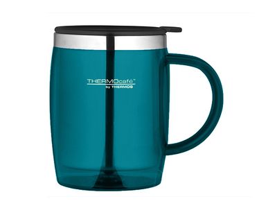 Desk Mug Lagoon Blauw 0.45l 9x9x12cm