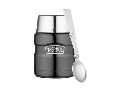 King Voedseldrager Space Grijs 470ml 