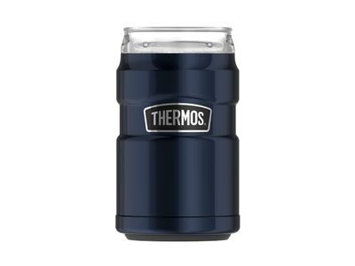 King 2in1 Beker Blikjeskoeler Blauw 290m L 7.5x7.5x11.5cm