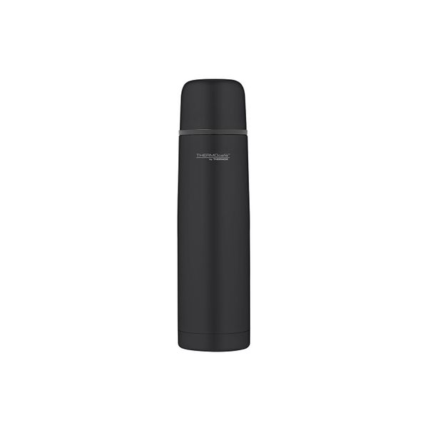 Thermos Everyday Ss Fles 1,0l Zwart Shiny D8xh31cm 6ctn