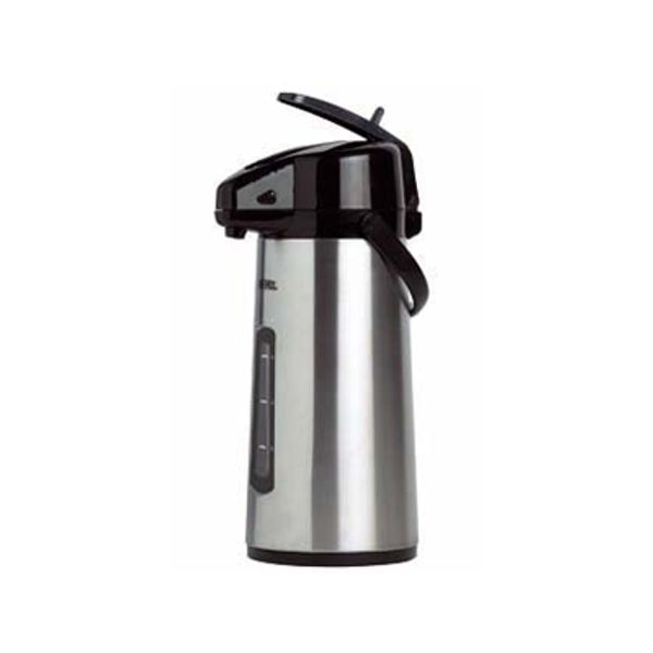 Pompthermos 2.2l+hendel+venster Mat D18xh38cm 