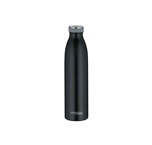 Tc Gourde Noir Mat 0,75l Bouchon Visser D7xh28cm  Thermos