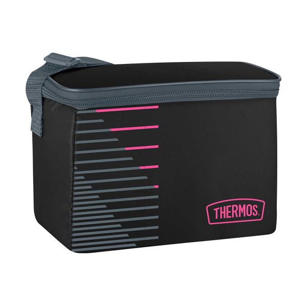 Thermos Value Koeltas Zwart_roze 4l 6 Can