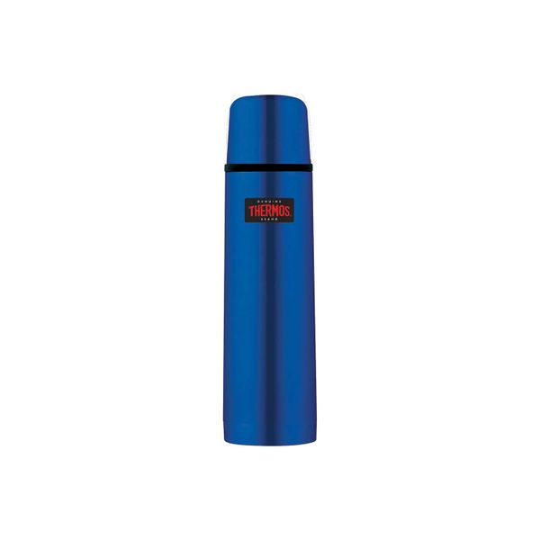 Thermos Fbb Isoleerfles 0.75l Metallic Blauw Draaidop D6xh24cm