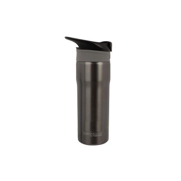 Thermos Push Travel Tumbler 400ml Grijs 