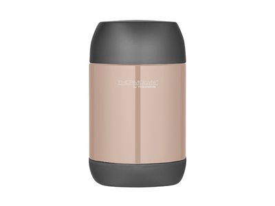 Porte Aliments Inox 0.5l Taupe D9.5xh16cm