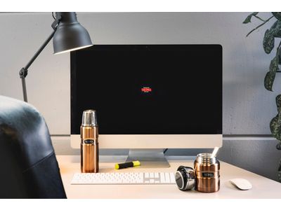 Set Koper King Voedseldrager 0.47l - Isoleerfles 0.47l