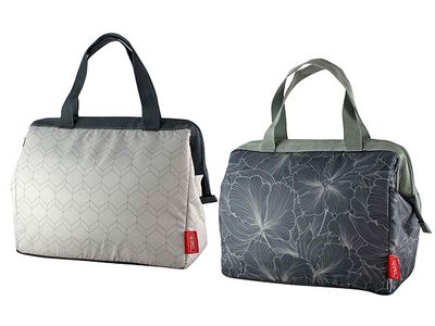 Raya Koeltas Ass Grijs En  Floral Tonal  29x10xh22cm