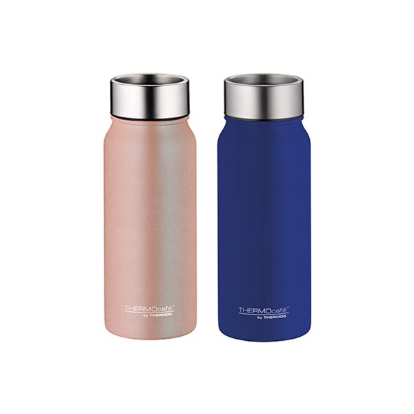 Thermos Set Tc Drinkingmug Taupe-saffierblauw 0.35l